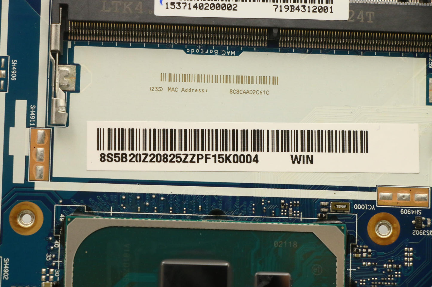 Lenovo Bdplanar Mb L 82Gx Win I51035G - 5B20Z20825