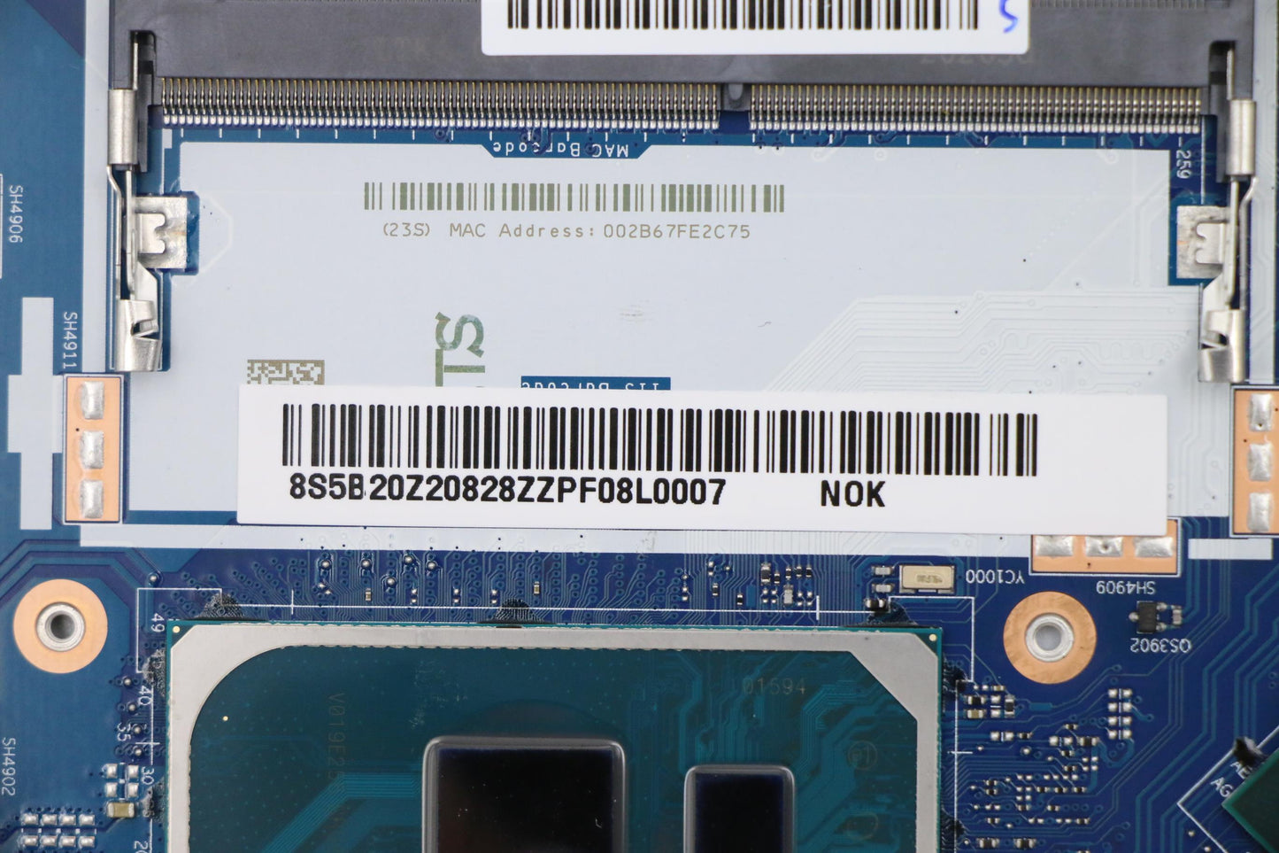 Lenovo Bdplanar Mb L 82Gx Nok I71065G - 5B20Z20828