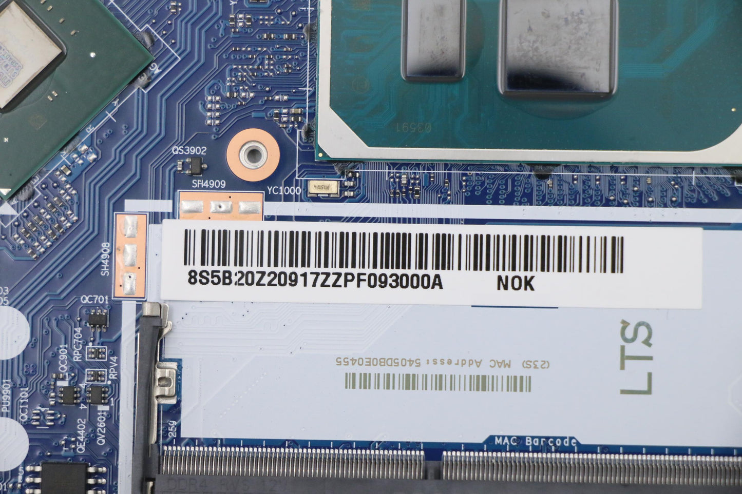 Lenovo Bdplanar Mb L82C5Nok I31005G1M - 5B20Z20917