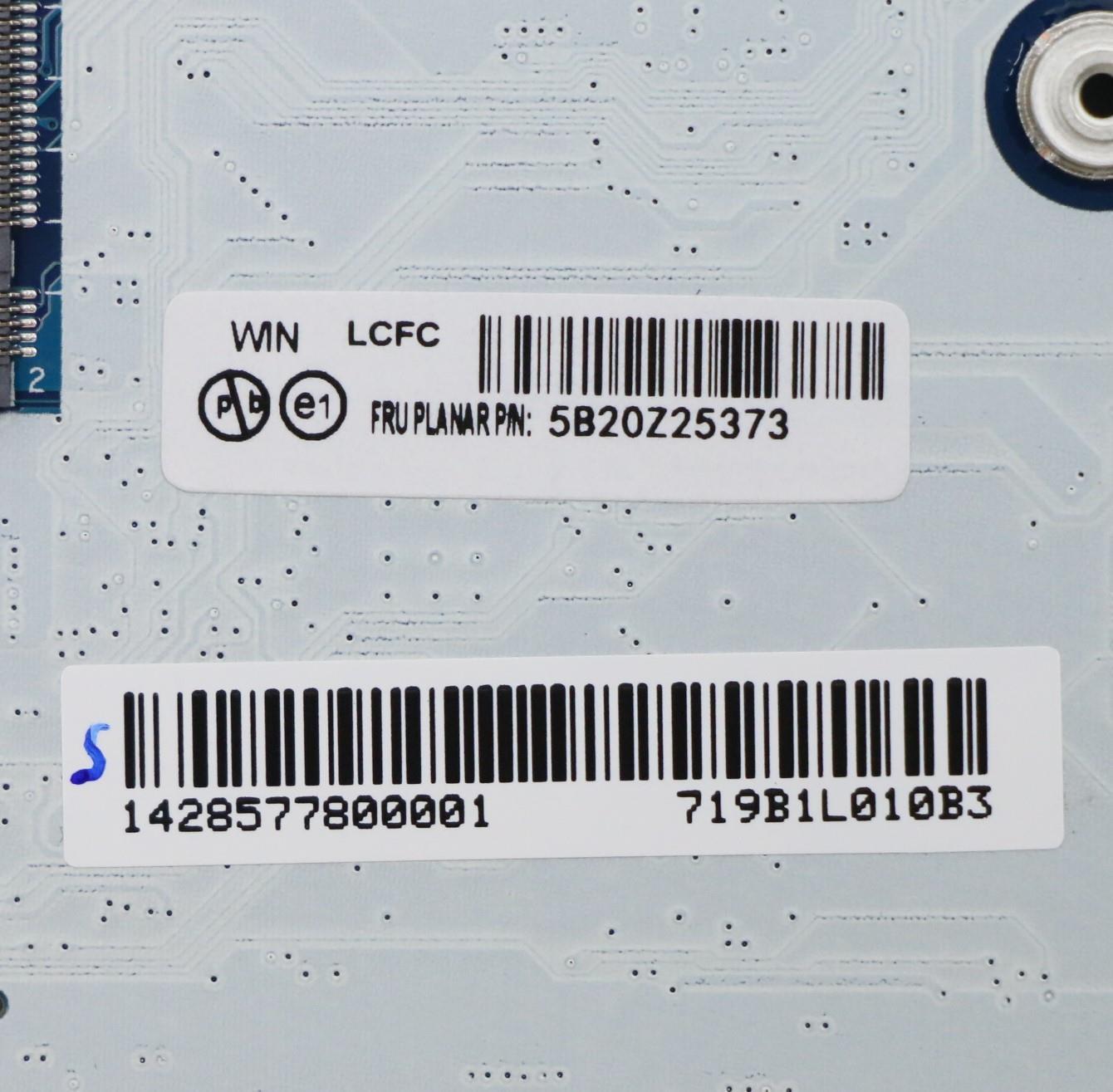 Lenovo System Board, R5P 4650U, 8GB, WIN, YD, YT, dT2, yAB - 5B20Z25373