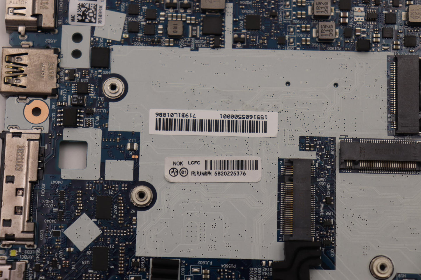Lenovo Bdplanar Nokr5P 4650U 8Gydytdt - 5B20Z25376