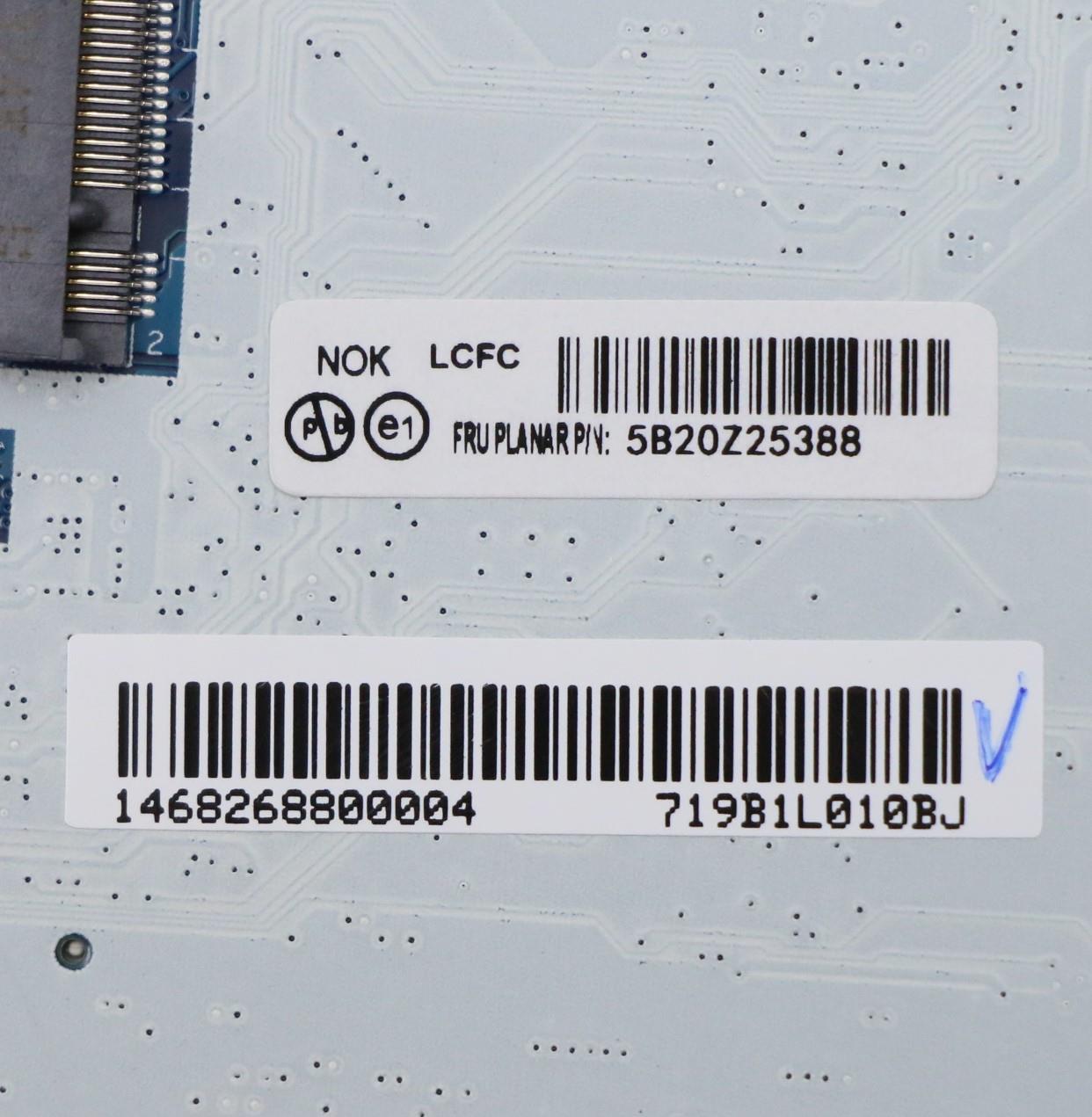 Lenovo Bdplanar Nokr7P 4750U 8Gydytdt - 5B20Z25388