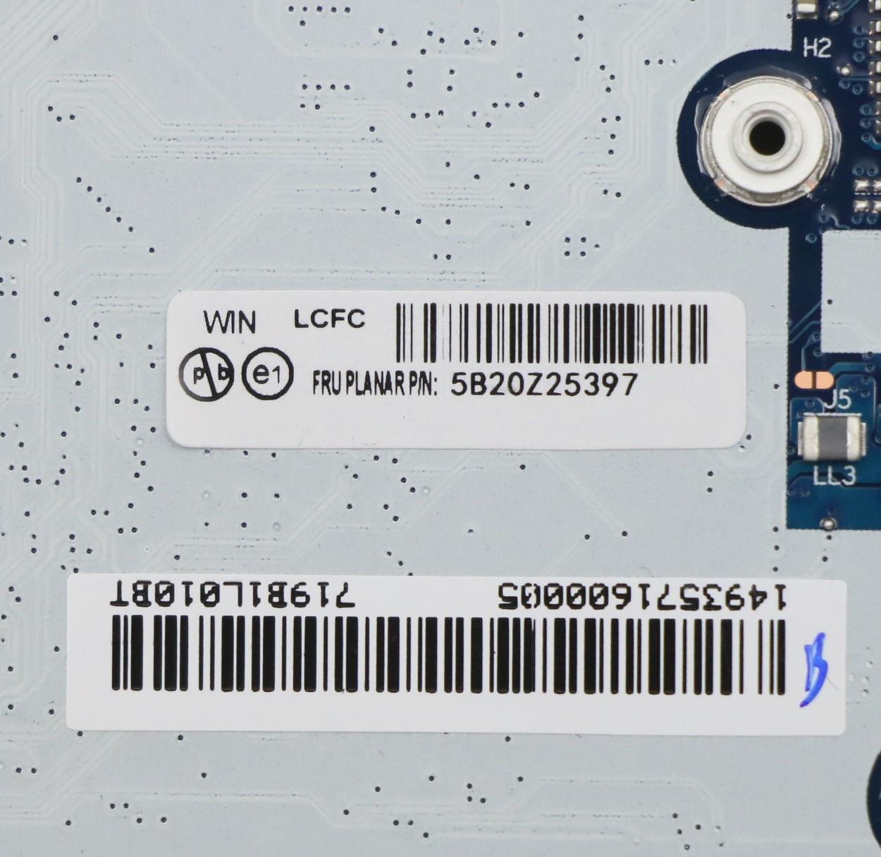 Lenovo Bdplanar Winr5P 4650U 8Gydytdt - 5B20Z25397