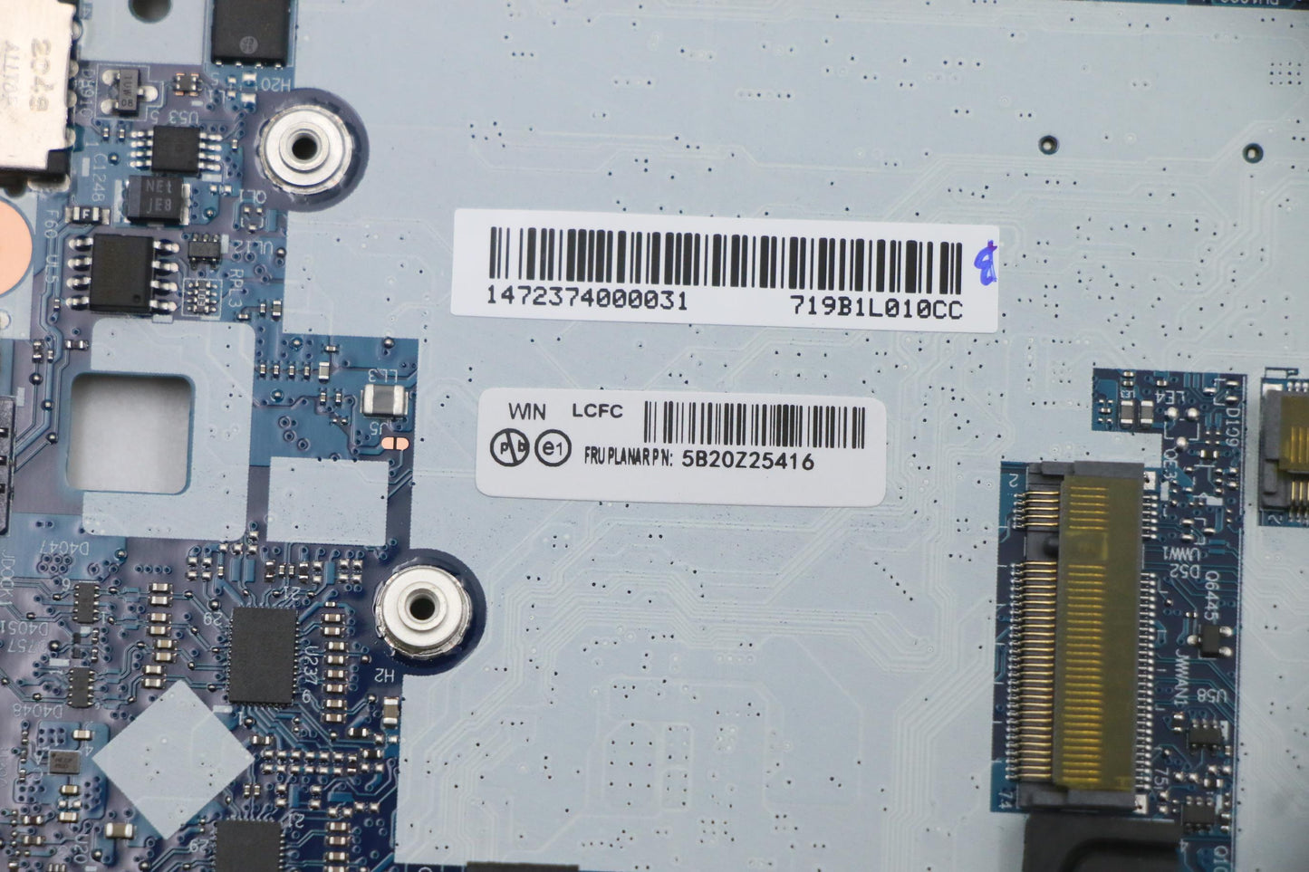 Lenovo Bdplanar Winr7P 4750U 16Gydytf - 5B20Z25416