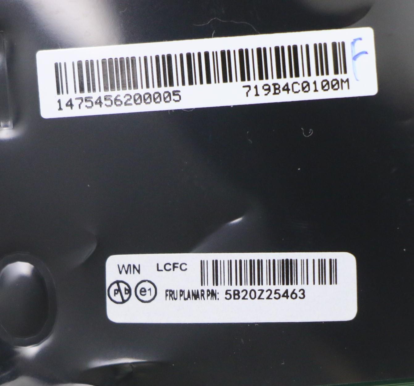 Lenovo i7-10850H Motherboard, AMT Enabled - 5B20Z25463