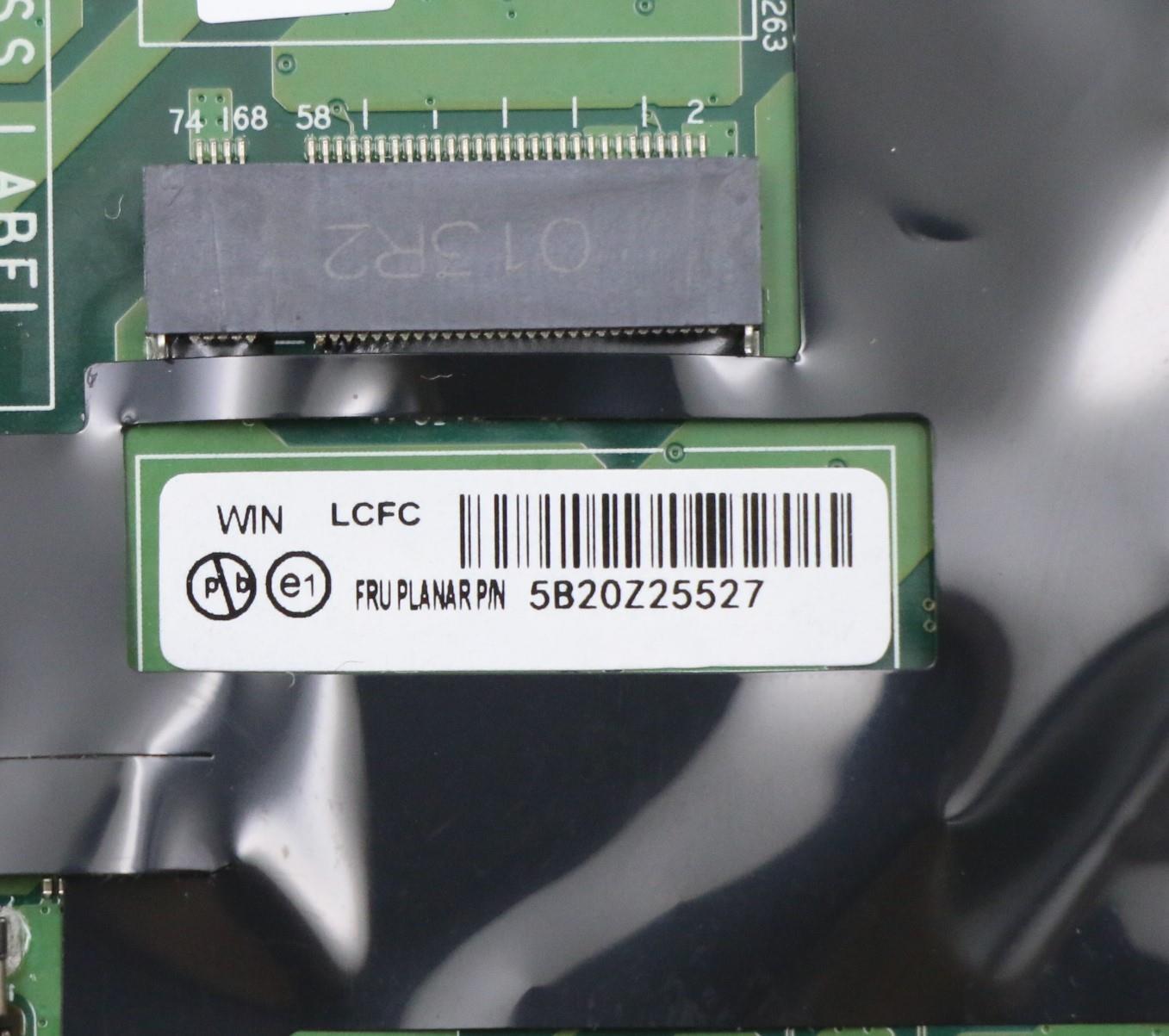 Lenovo Motherboard, i5-10210U, NvPro, 16GB RAM, Windows Compatible - 5B20Z25527