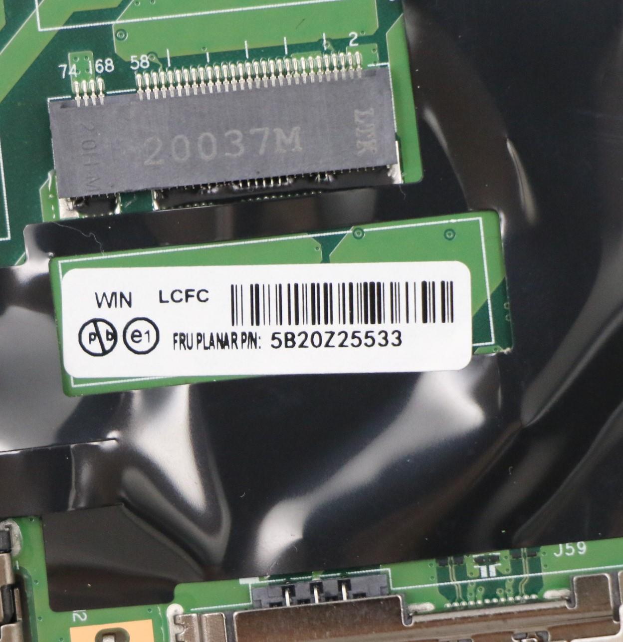 Lenovo Motherboard with i7-10510U, 8GB RAM, vPro for Windows - 5B20Z25533