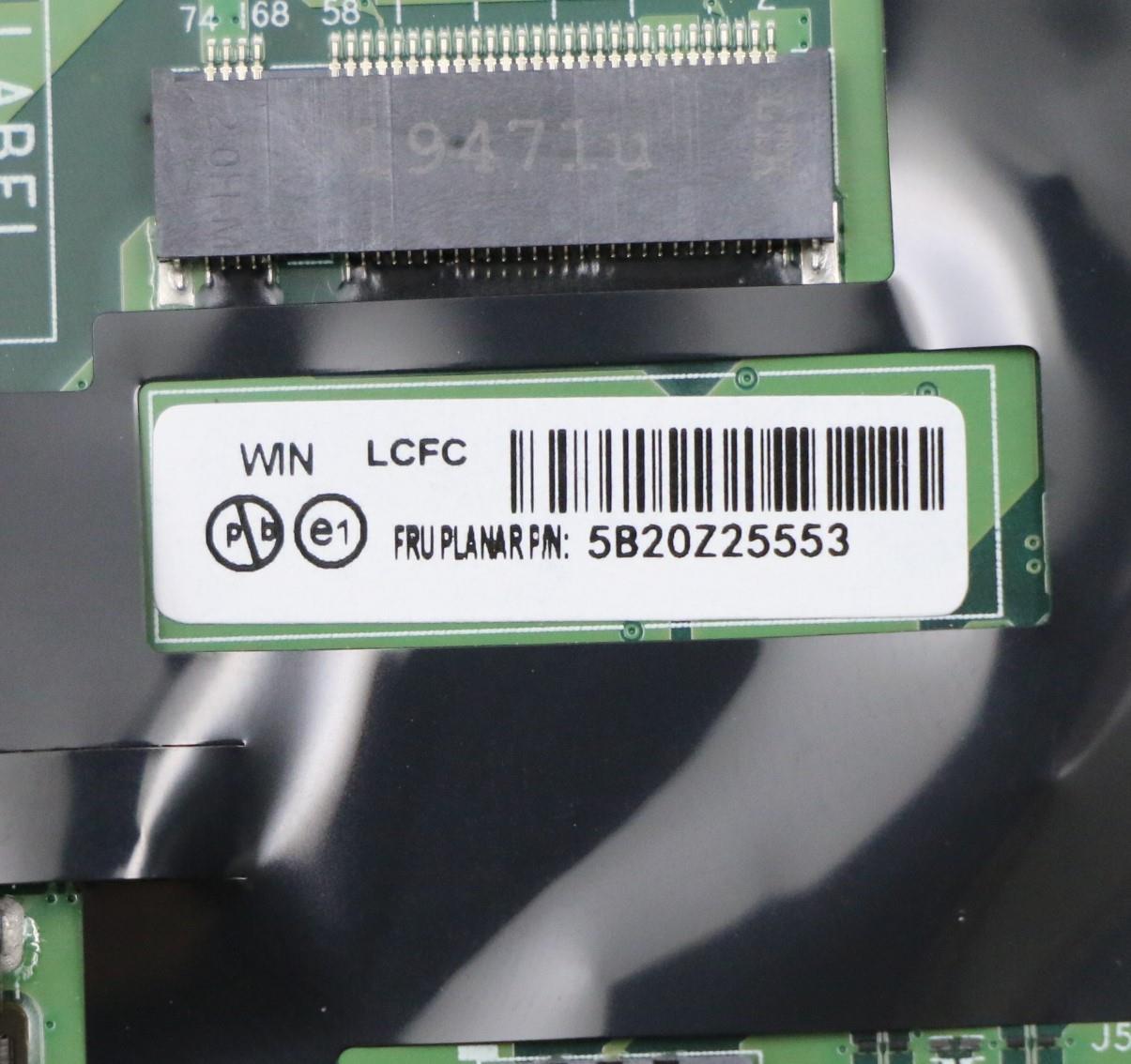 Lenovo Bdplanar I7-10710U 8Gnvpwin Na - 5B20Z25553