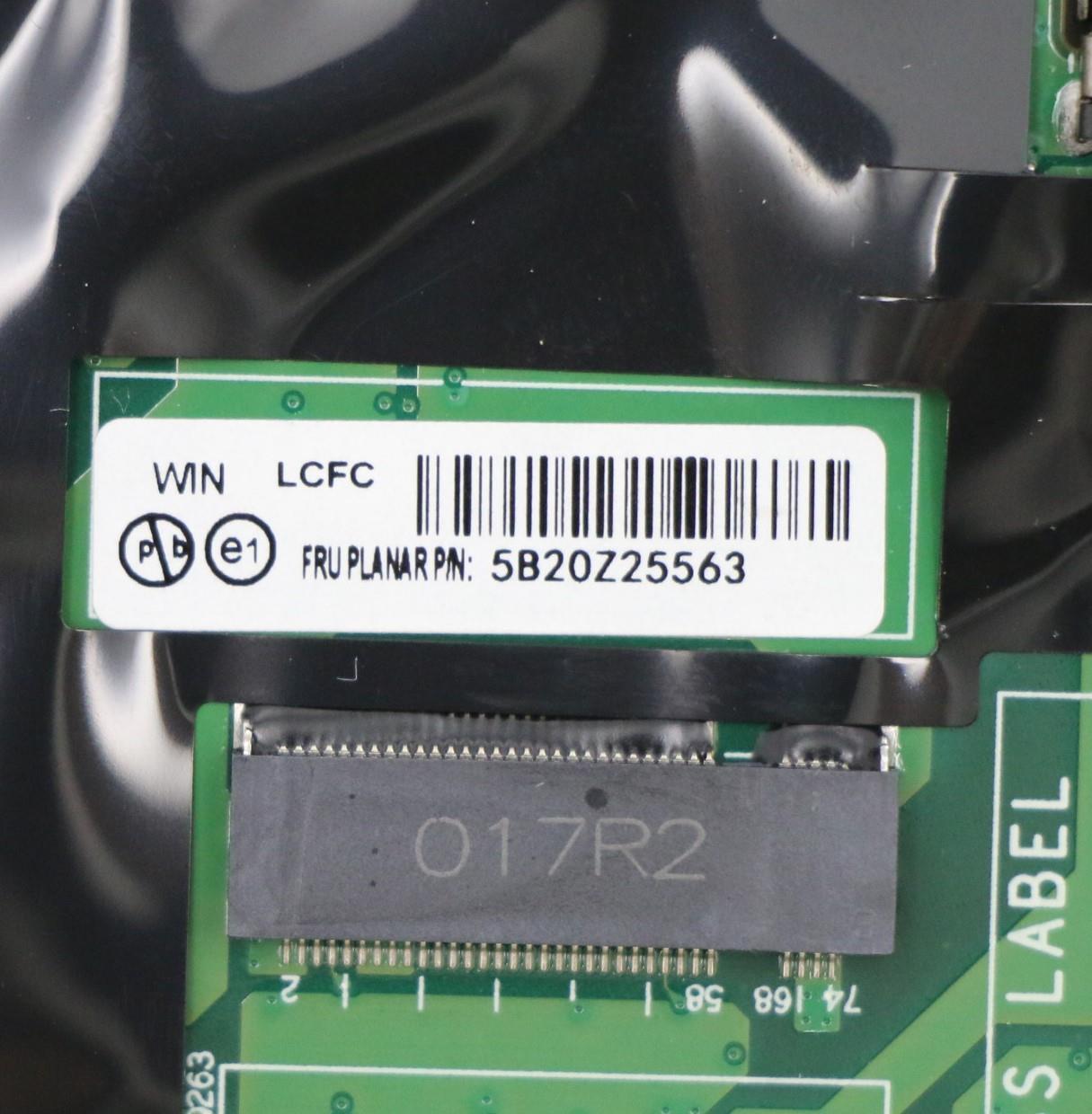Lenovo Bdplanar I7-10710U Nvp16Gwin N - 5B20Z25563