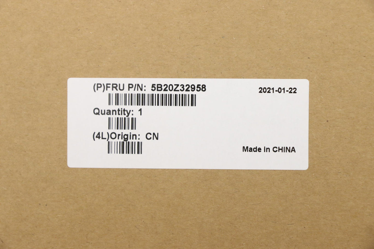 Lenovo Motherboard BDPLANAR MB, WIN, i7-1165G7, UMA, 12GB - 5B20Z32958