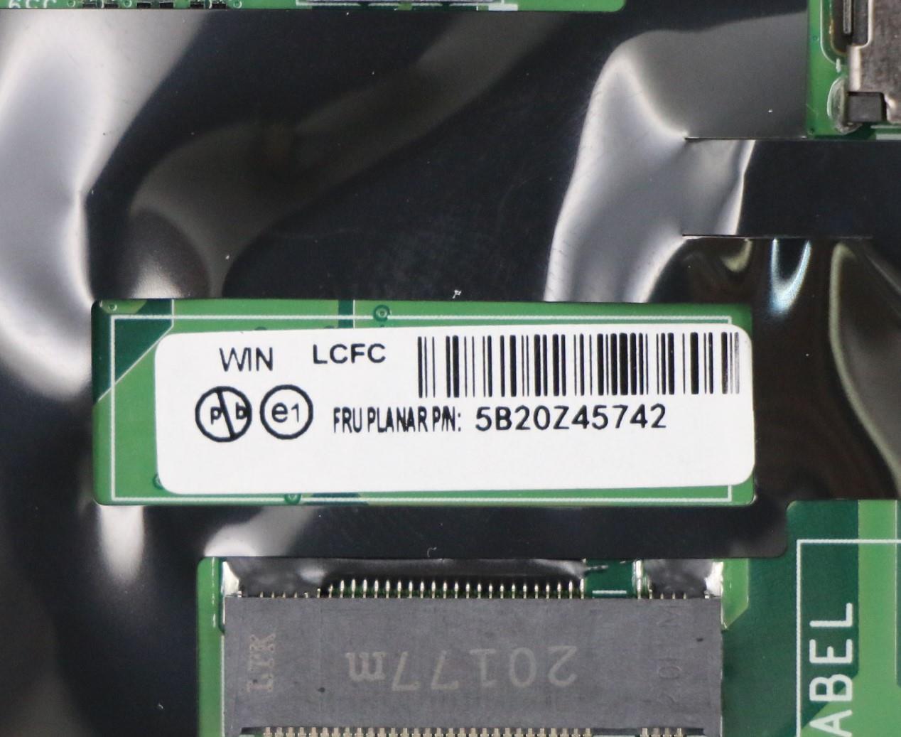 Lenovo System Board, i7-10610U, vPro, 8GB, Windows - 5B20Z45742