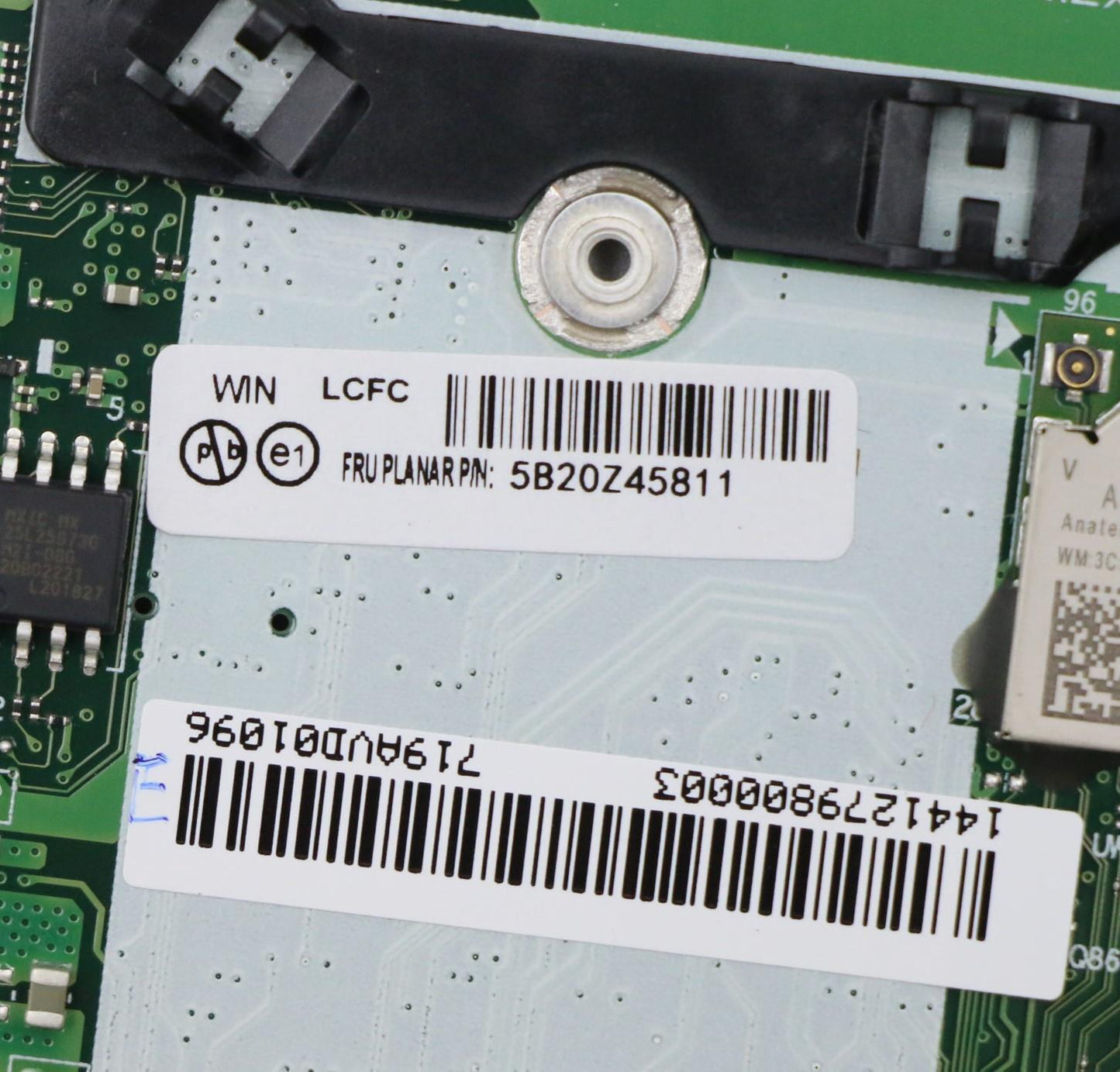 Lenovo Bdplanar I7-10510U 16G Nvpwin - 5B20Z45811