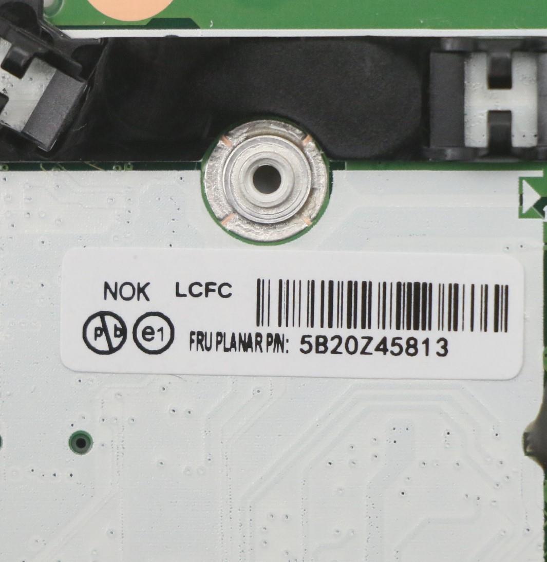 Lenovo Bdplanar I7-10510U 16G Nvpnok - 5B20Z45813
