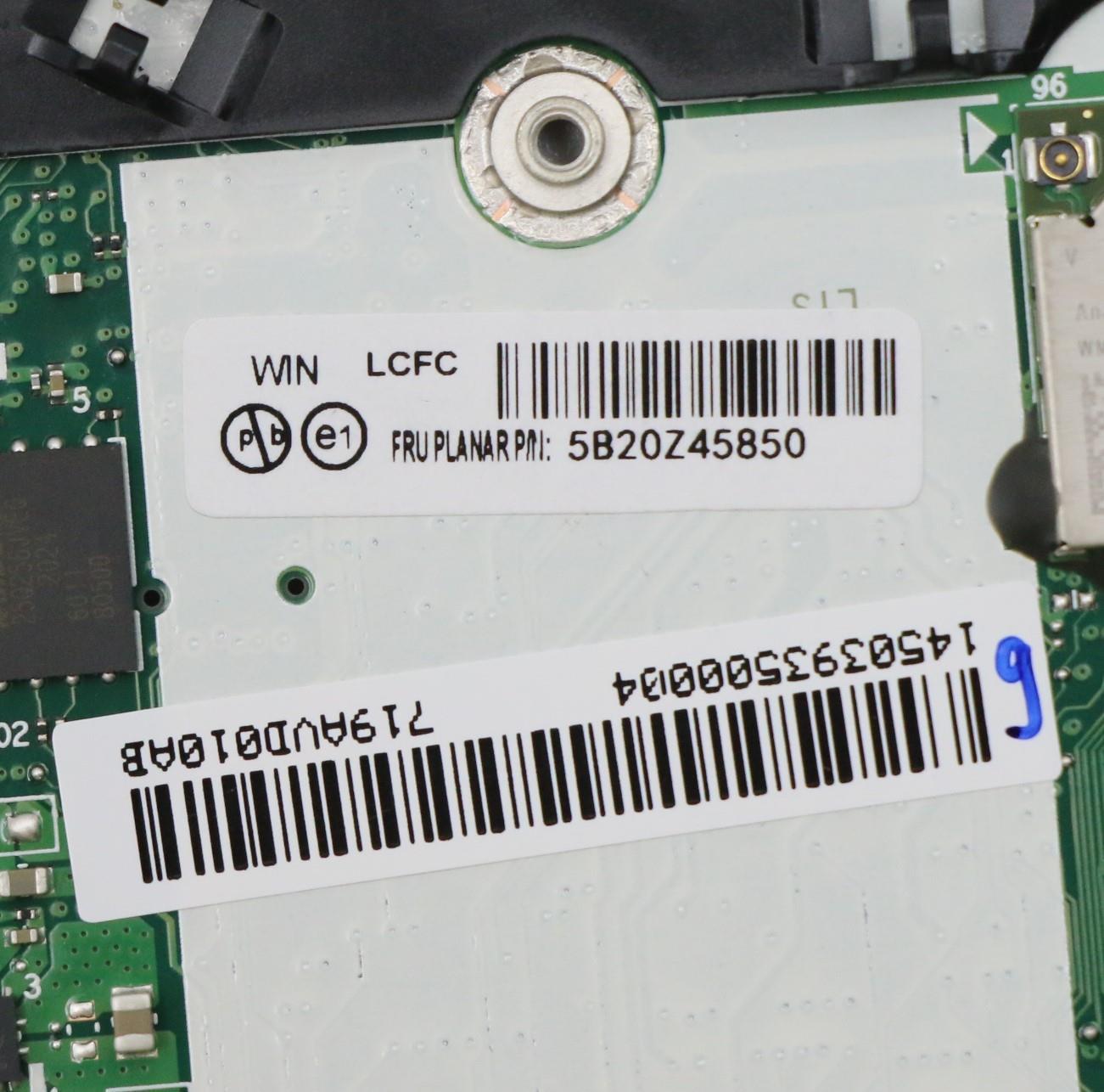 Lenovo Bdplanar I5-10310U 16G Vpwin Y - 5B20Z45850