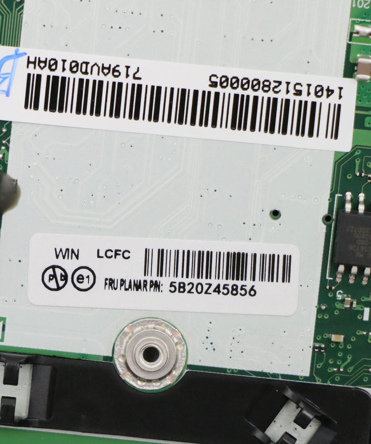 Lenovo Bdplanar I7-10610U 8G Vp Win Y - 5B20Z45856