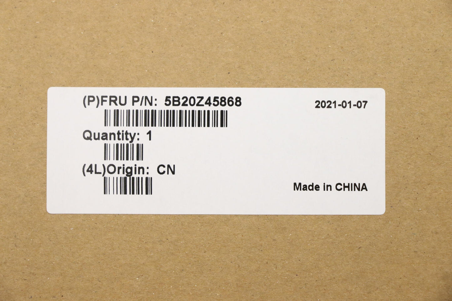 Lenovo Bdplanar I7-10610U 16G Vp Nok - 5B20Z45868
