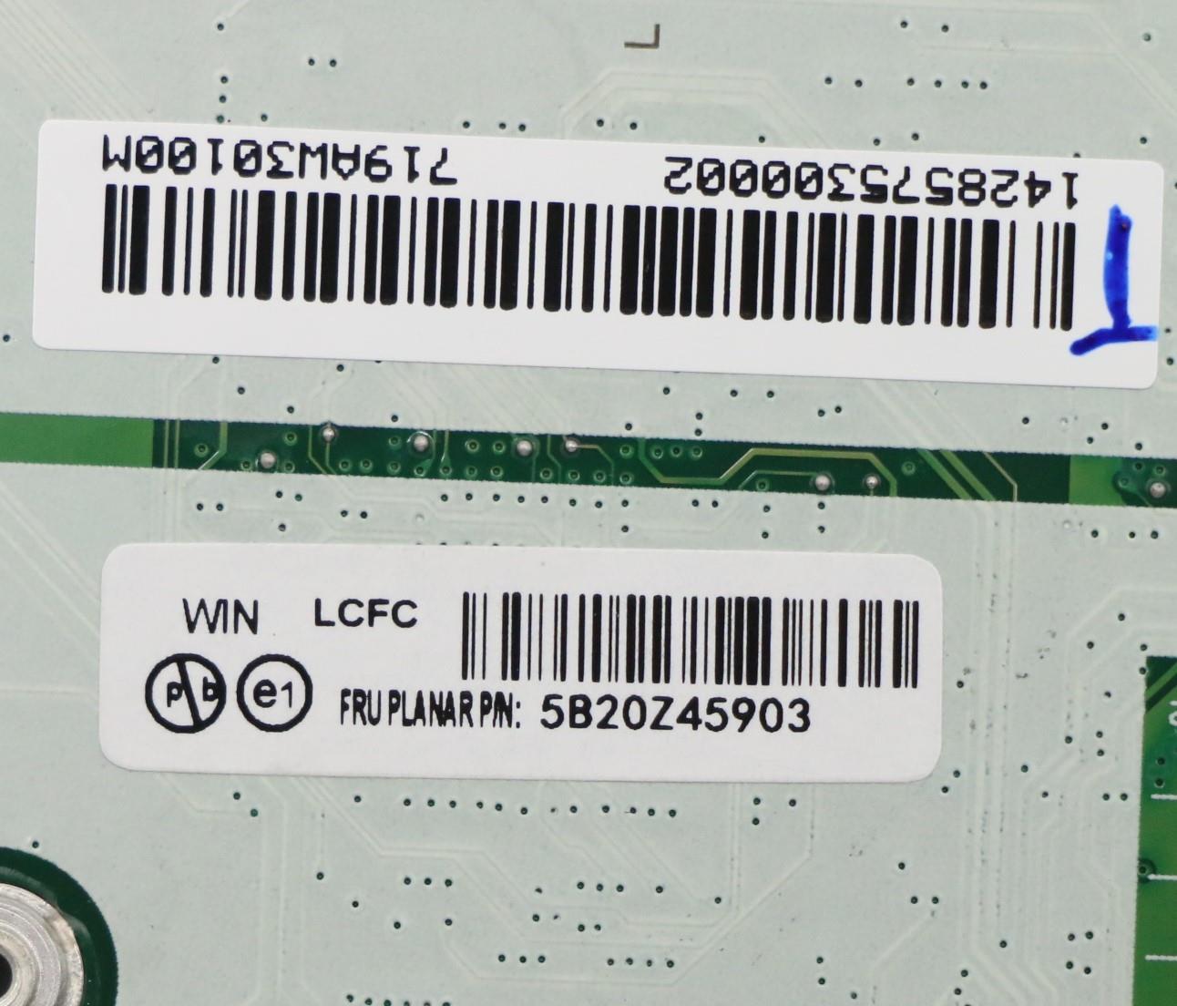 Lenovo Bdplanar I5-10210U8Gngnvpwin N - 5B20Z45903