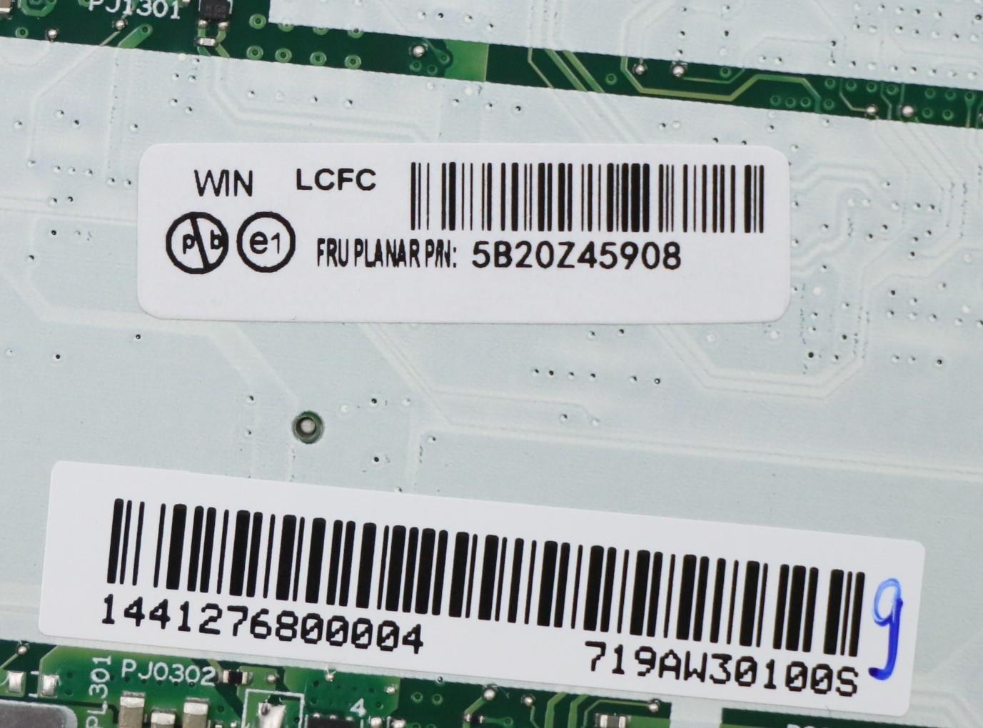 Lenovo Bdplanar I5-10210U8Gngnvpwin N - 5B20Z45908