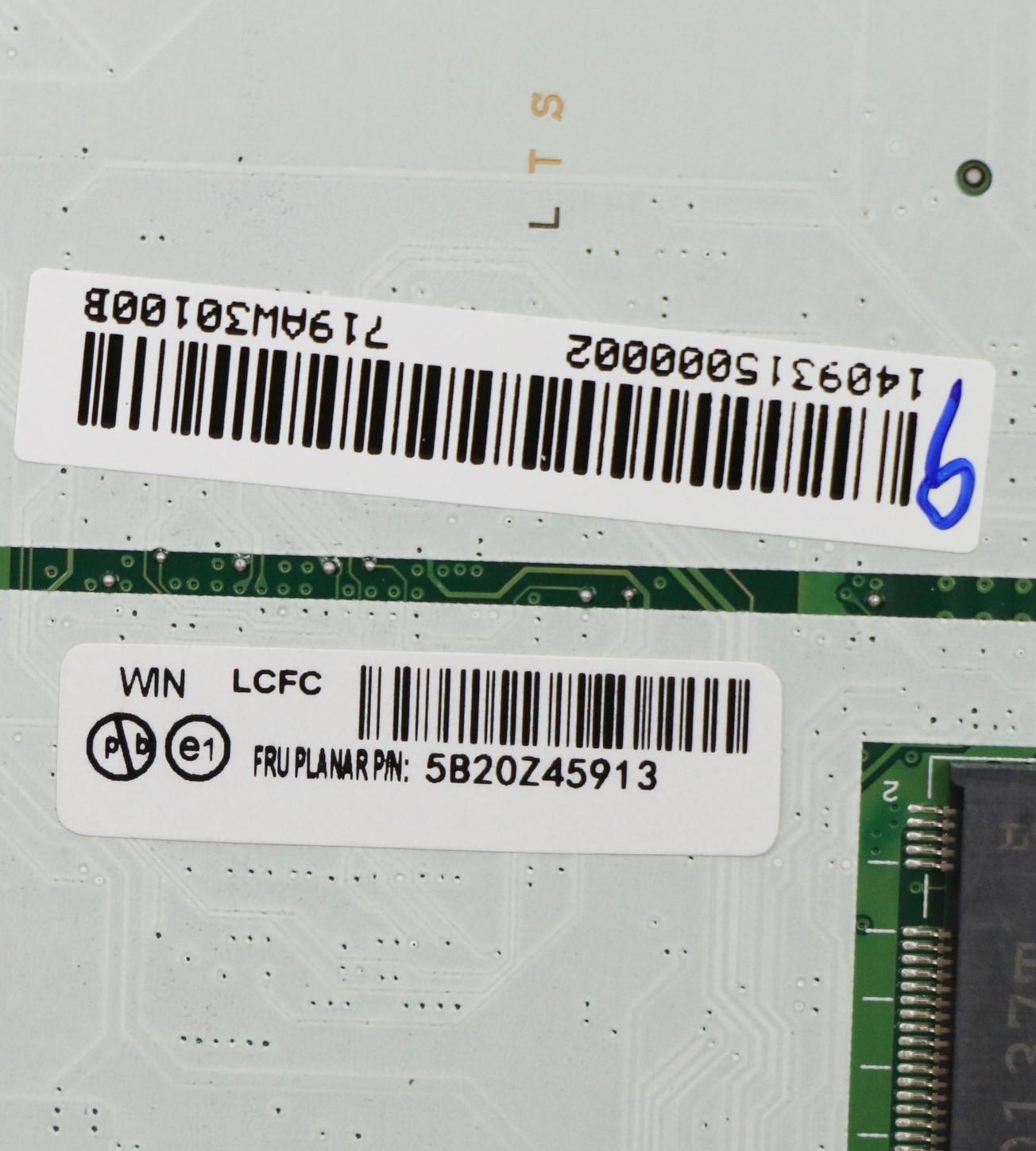 Lenovo Motherboard, i5-10210U, 16GB RAM, UHD Graphics, Windows - 5B20Z45913