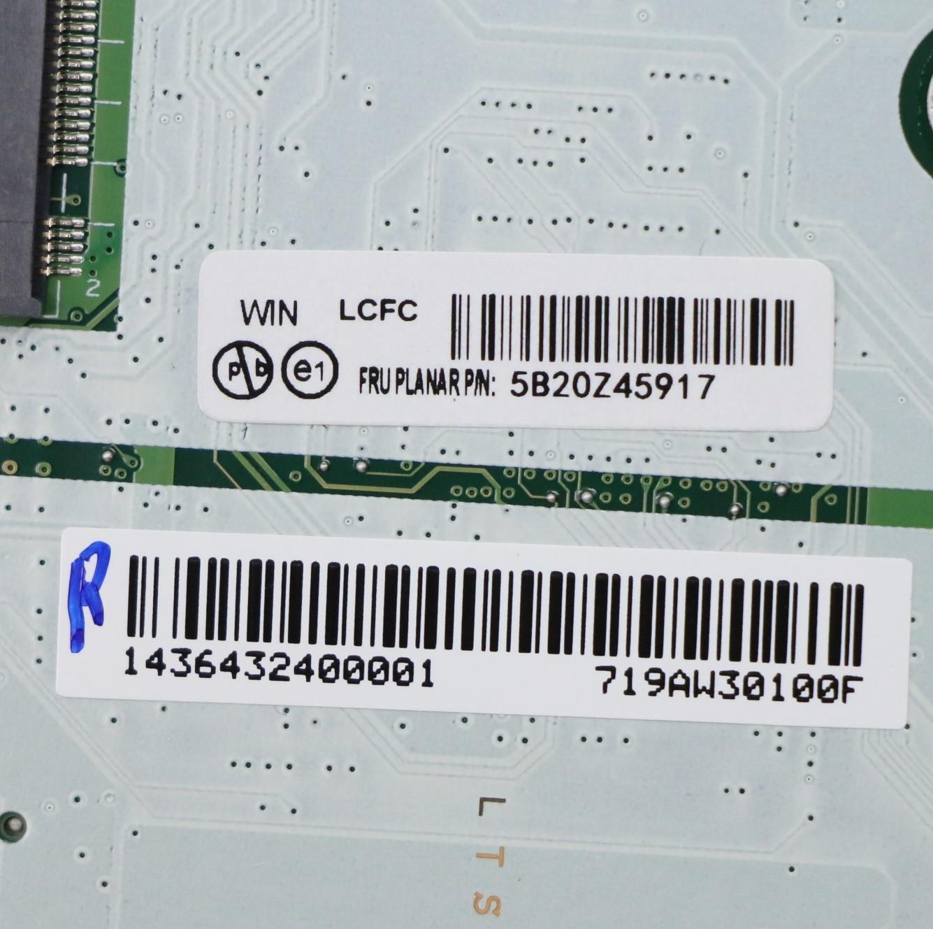 Lenovo Bdplanar I5-10210U16Guhdnvpwin - 5B20Z45917
