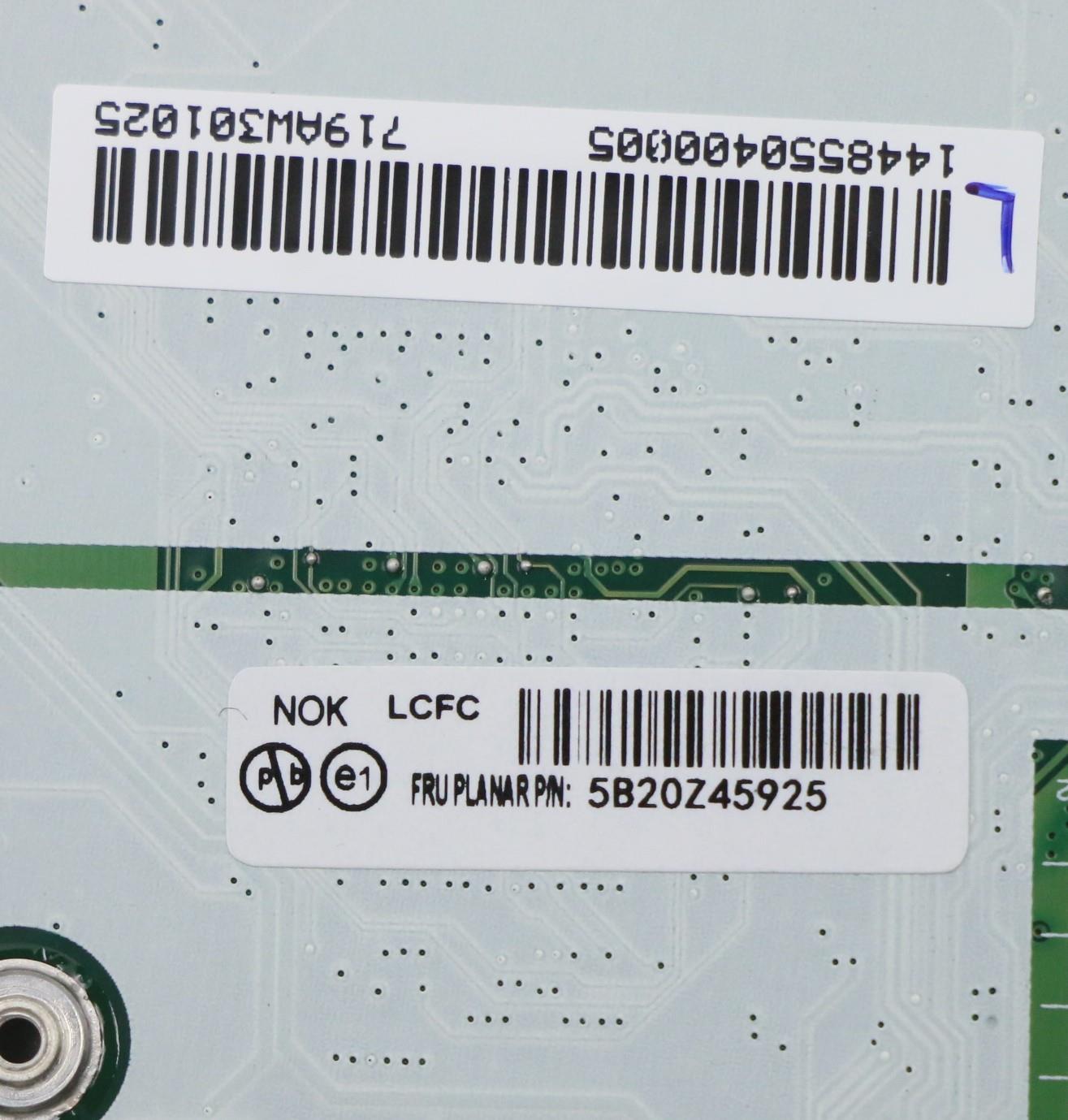 Lenovo Bdplanar I7-10510U8Guhdnvpnokn - 5B20Z45925