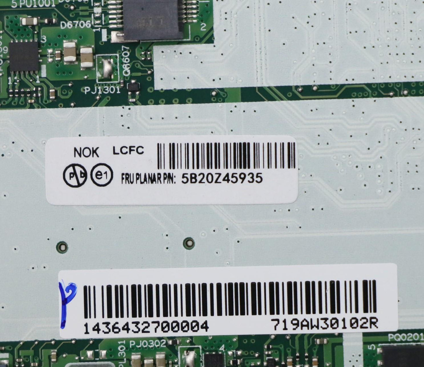 Lenovo Bdplanar I7-10510U 8Gngnvpnokn - 5B20Z45935