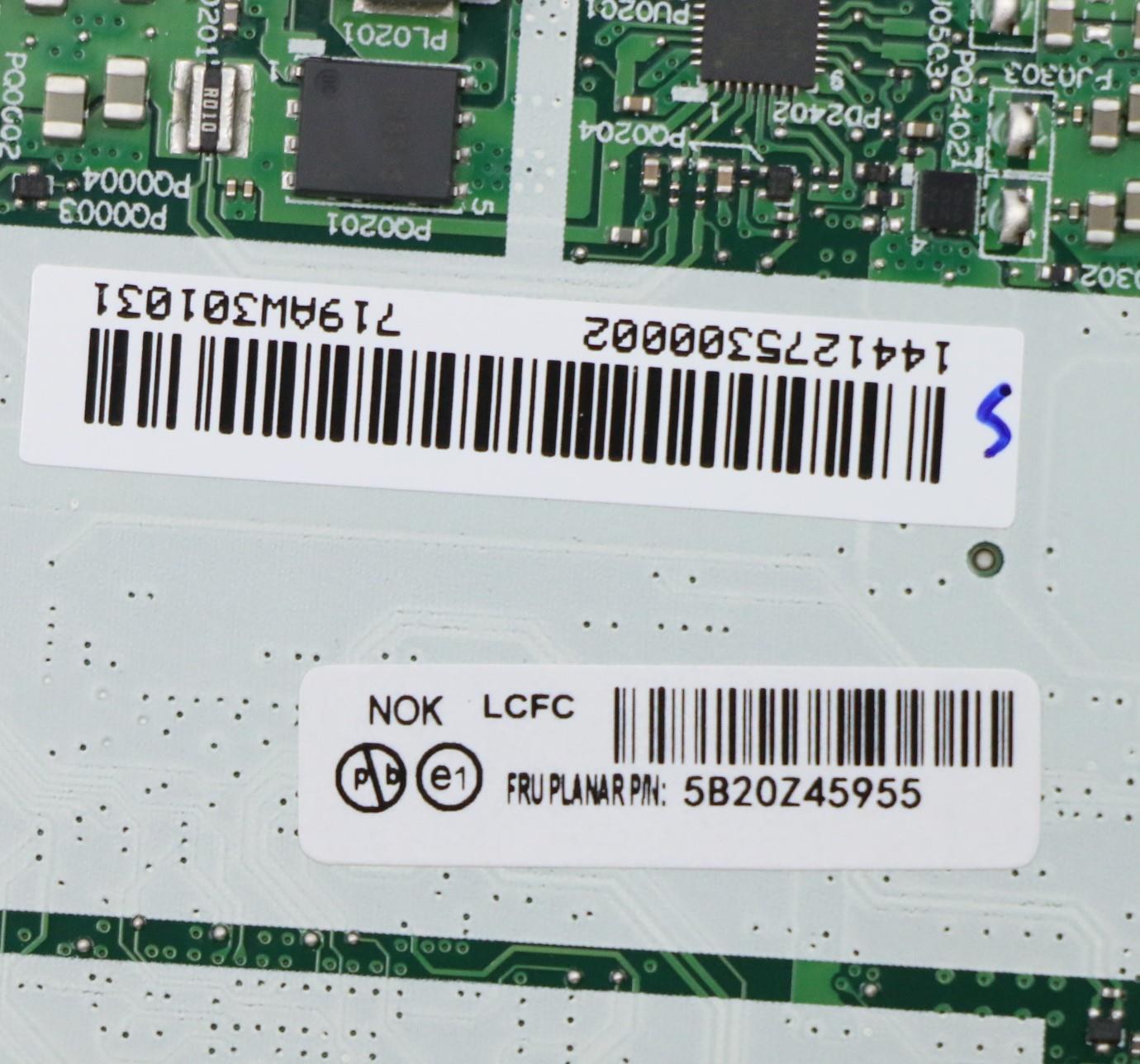 Lenovo Bdplanar I7-10510U 16Gng Nvpno - 5B20Z45955