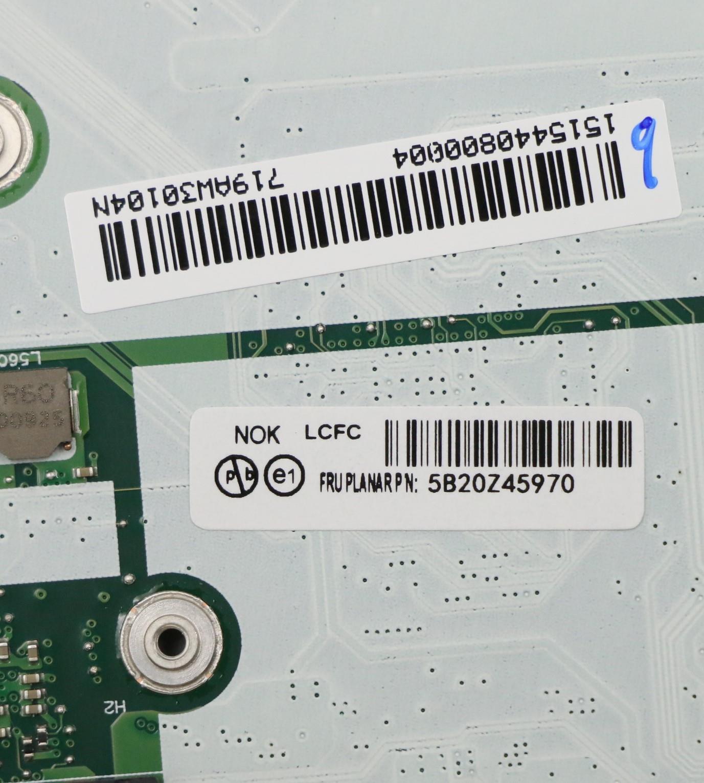 Lenovo Bdplanar I7-10710U16Guhd Nvpno - 5B20Z45970