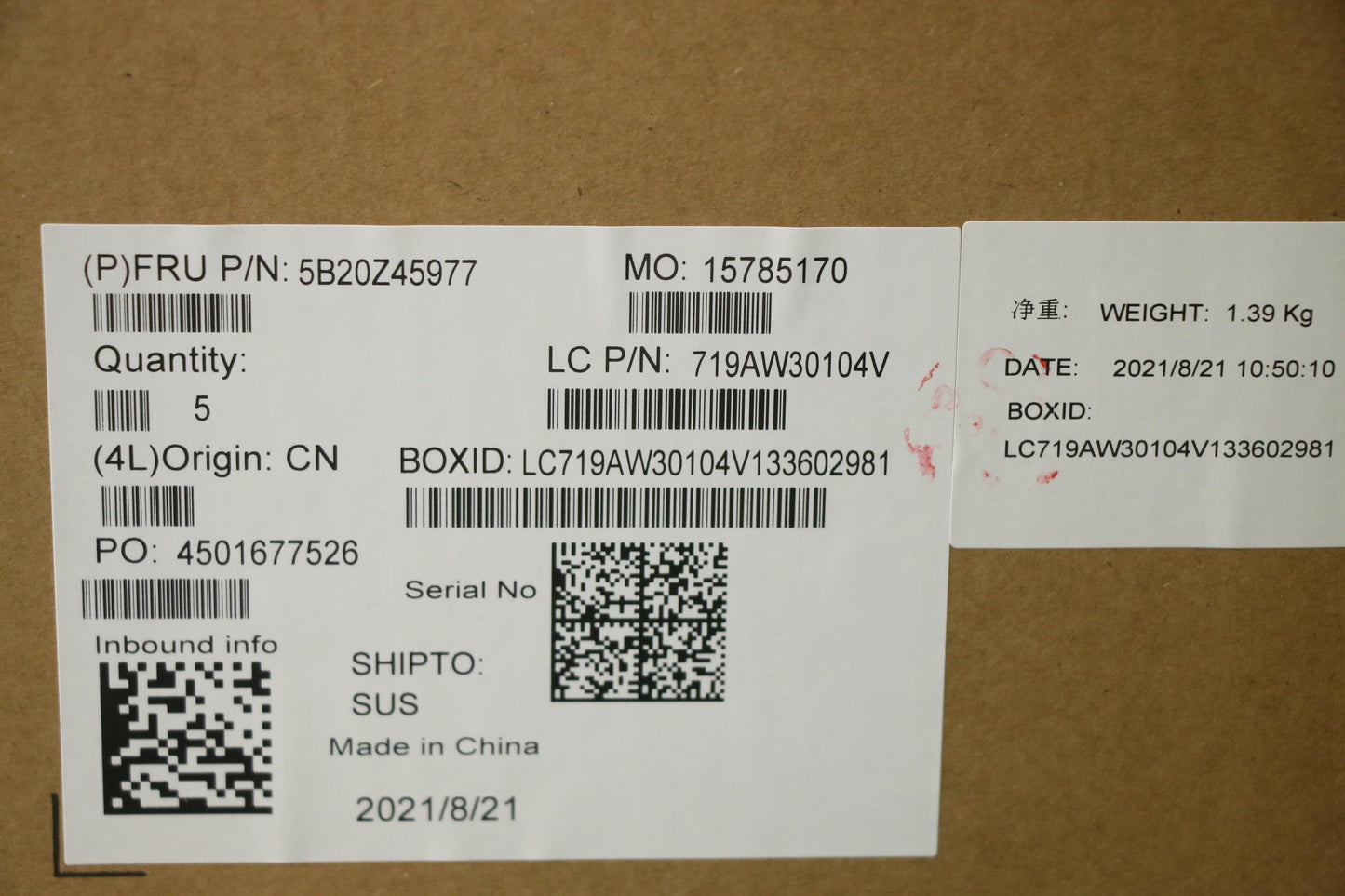 Lenovo Bdplanar I7-10710U 16Gngnvpwin - 5B20Z45977