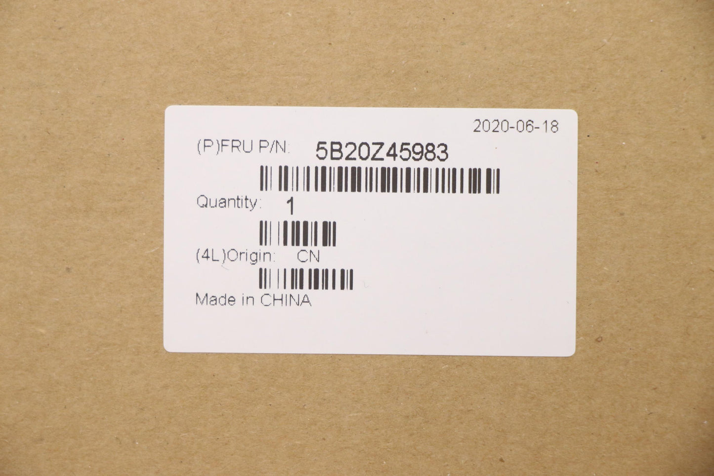 Lenovo System Board, i5-10310U, 8G UHD, WIN, YAYTdT2yA - 5B20Z45983