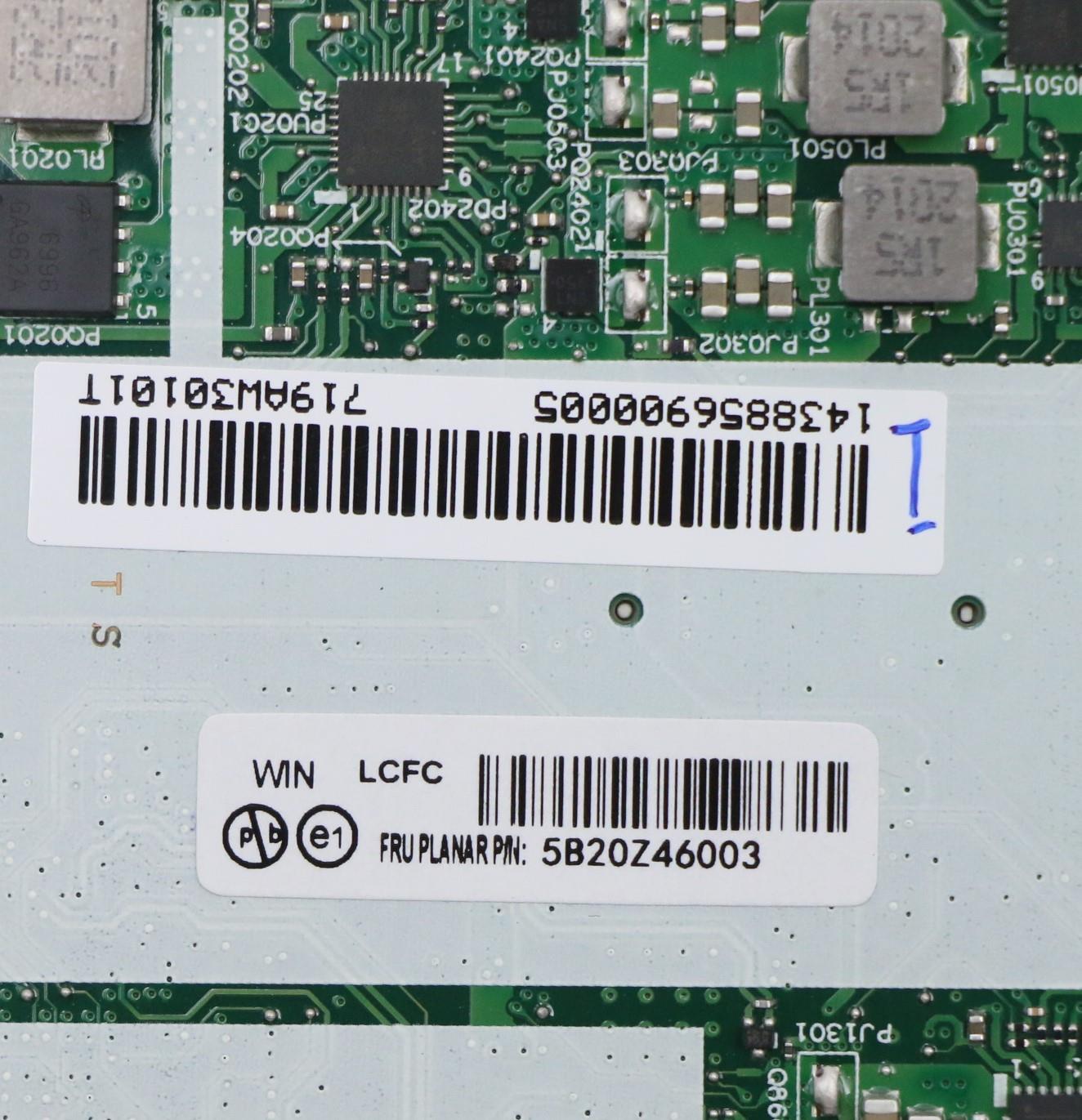Lenovo Bdplanar I5-10310U 8Gngvpwin Y - 5B20Z46003