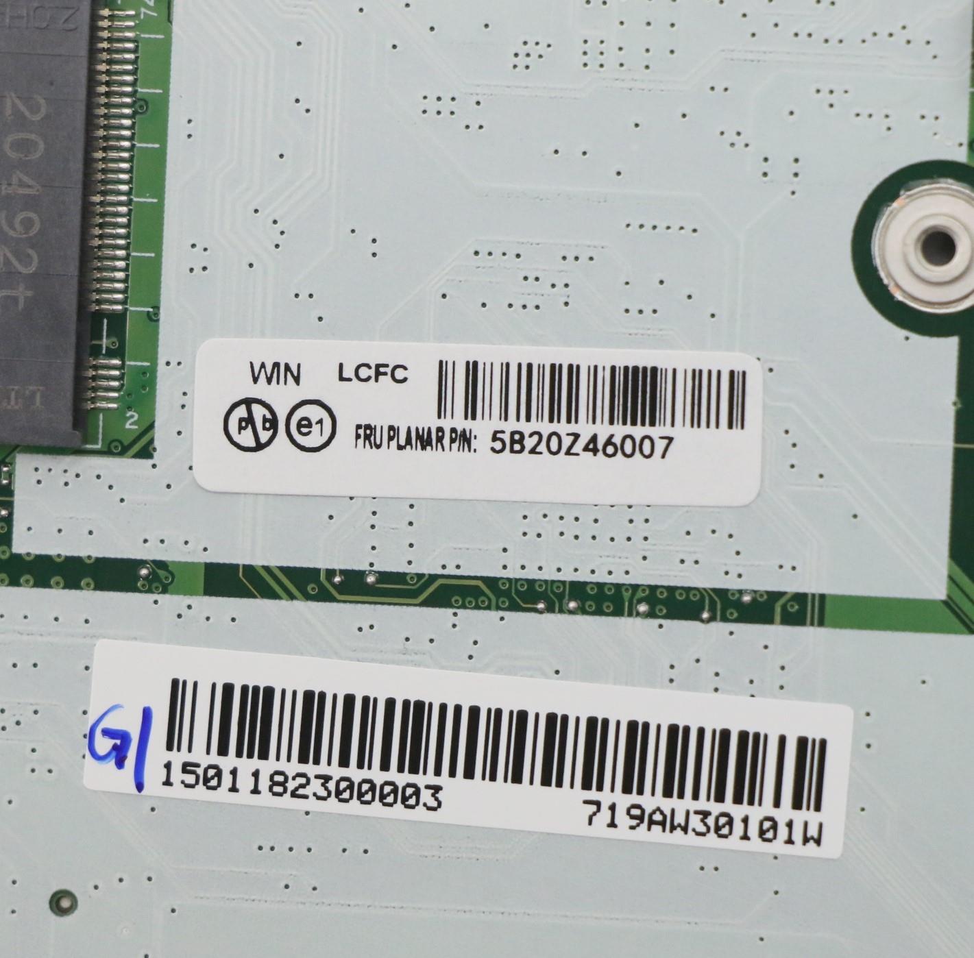 Lenovo Bdplanar I5-10310U 8Gngvpwin Y - 5B20Z46007