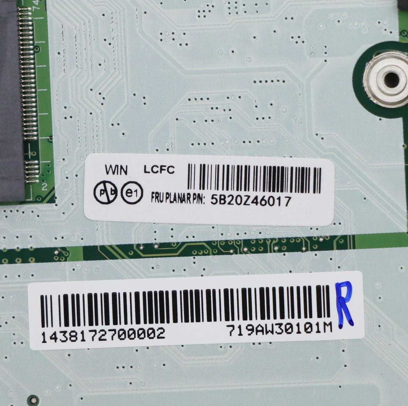 Lenovo Bdplanar I5-10310U 16Guhdvpwin - 5B20Z46017