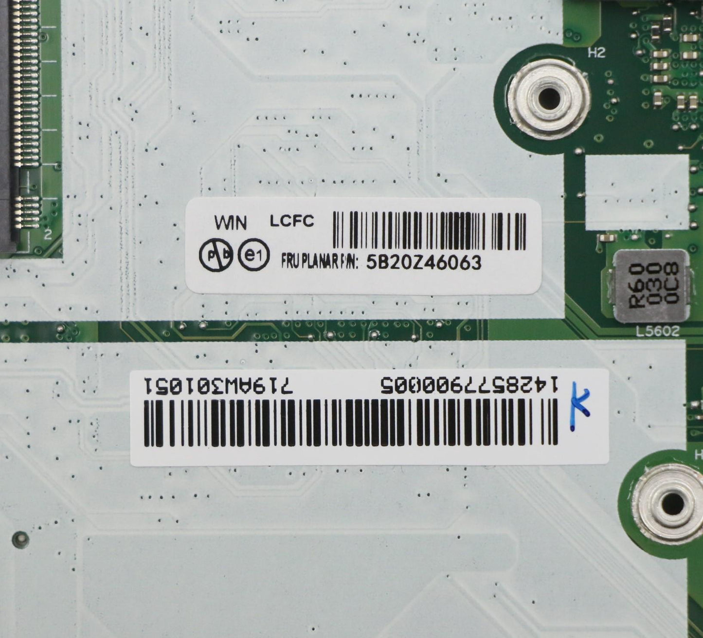 Lenovo Bdplanar I7-10810U 16Guhdvpwin - 5B20Z46063