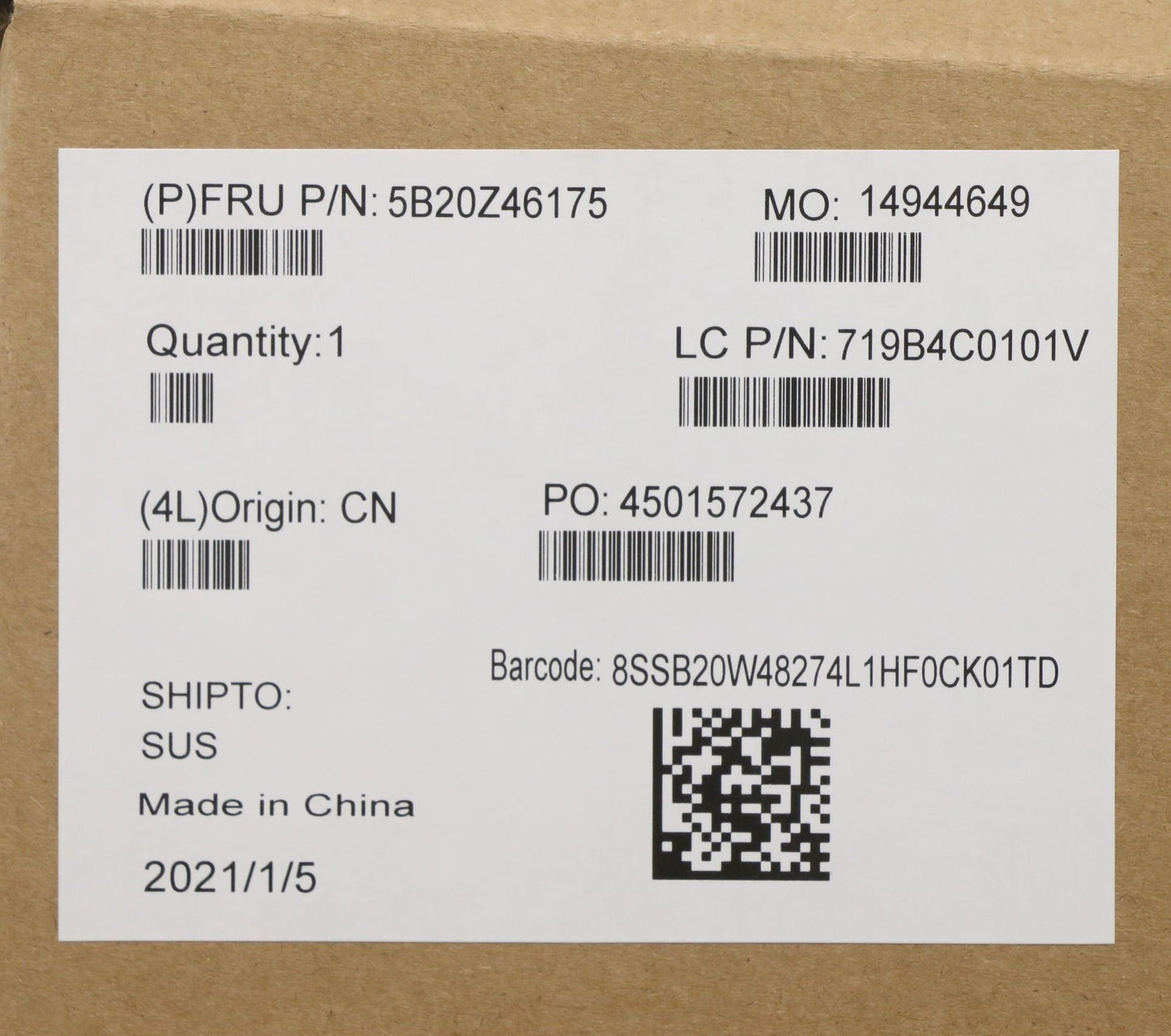 Lenovo Bdplanar Noki9-10885Hamtdtpmya - 5B20Z46175