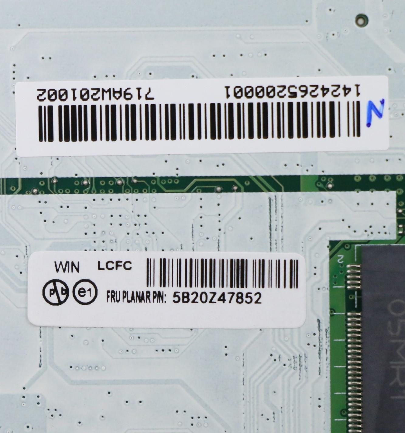 Lenovo Bdplanar I5-10210U 8G Dis Nvp - 5B20Z47852