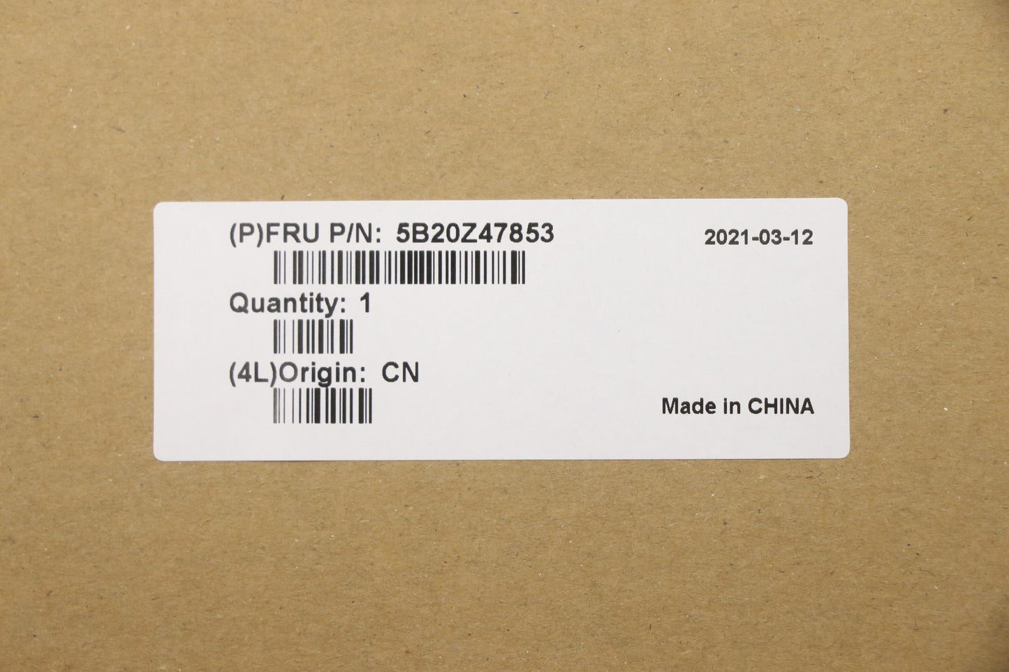 Lenovo Bdplanar I5-10210U 8G Dis Nvp - 5B20Z47853