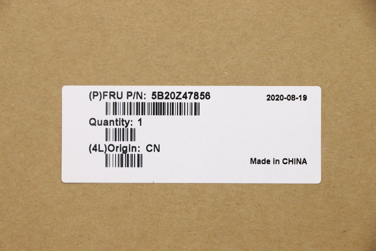 Lenovo Bdplanar I5-10210U 8G Dis Nvp - 5B20Z47856