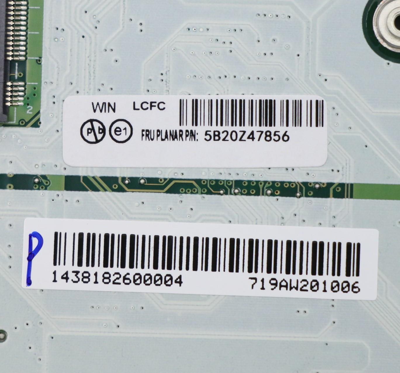 Lenovo Bdplanar I5-10210U 8G Dis Nvp - 5B20Z47856