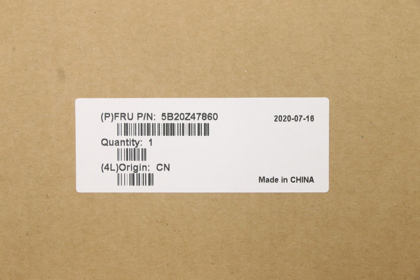 Lenovo Bdplanar I5-10210U 8G Dis Nvp - 5B20Z47860