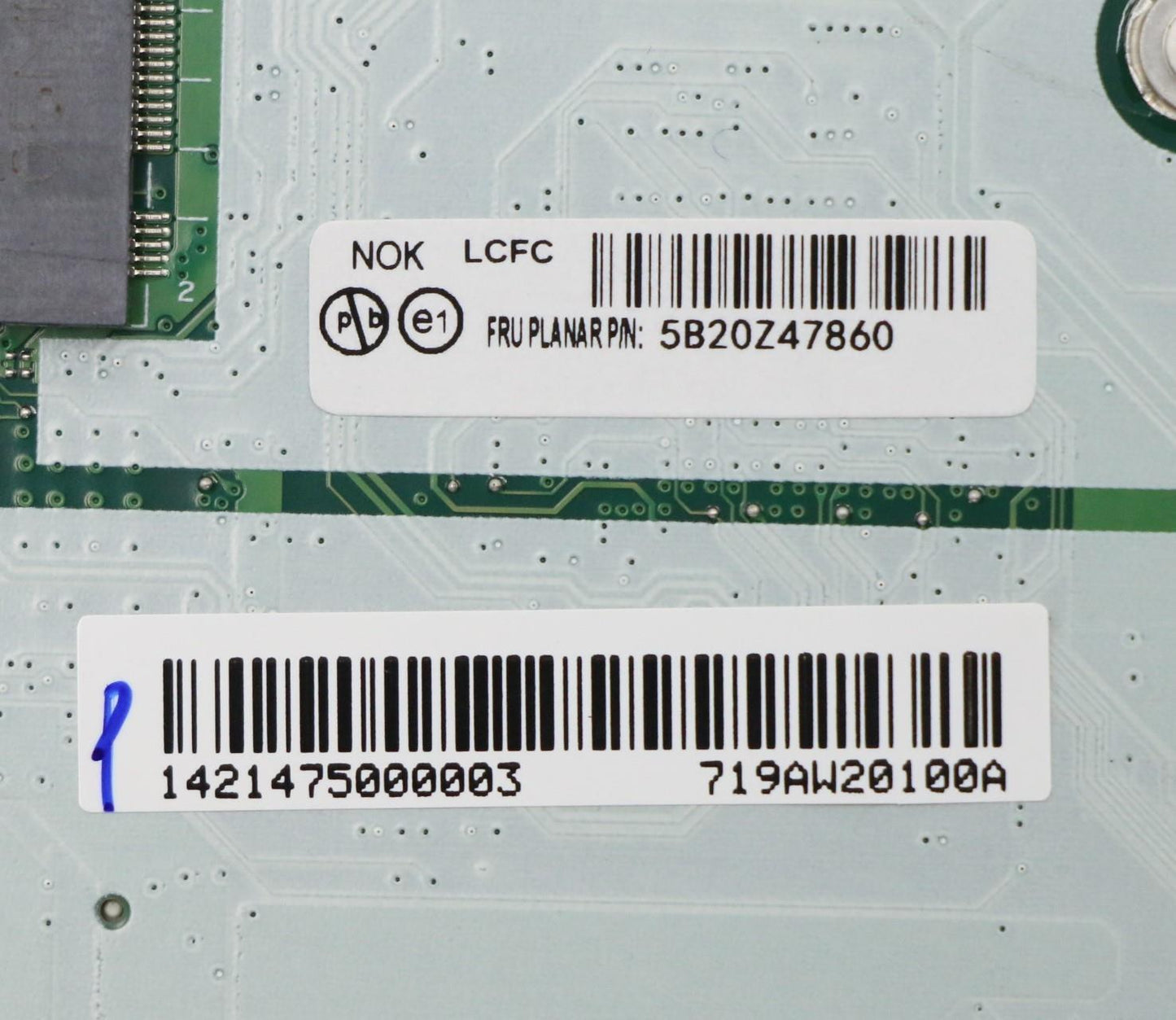 Lenovo Bdplanar I5-10210U 8G Dis Nvp - 5B20Z47860
