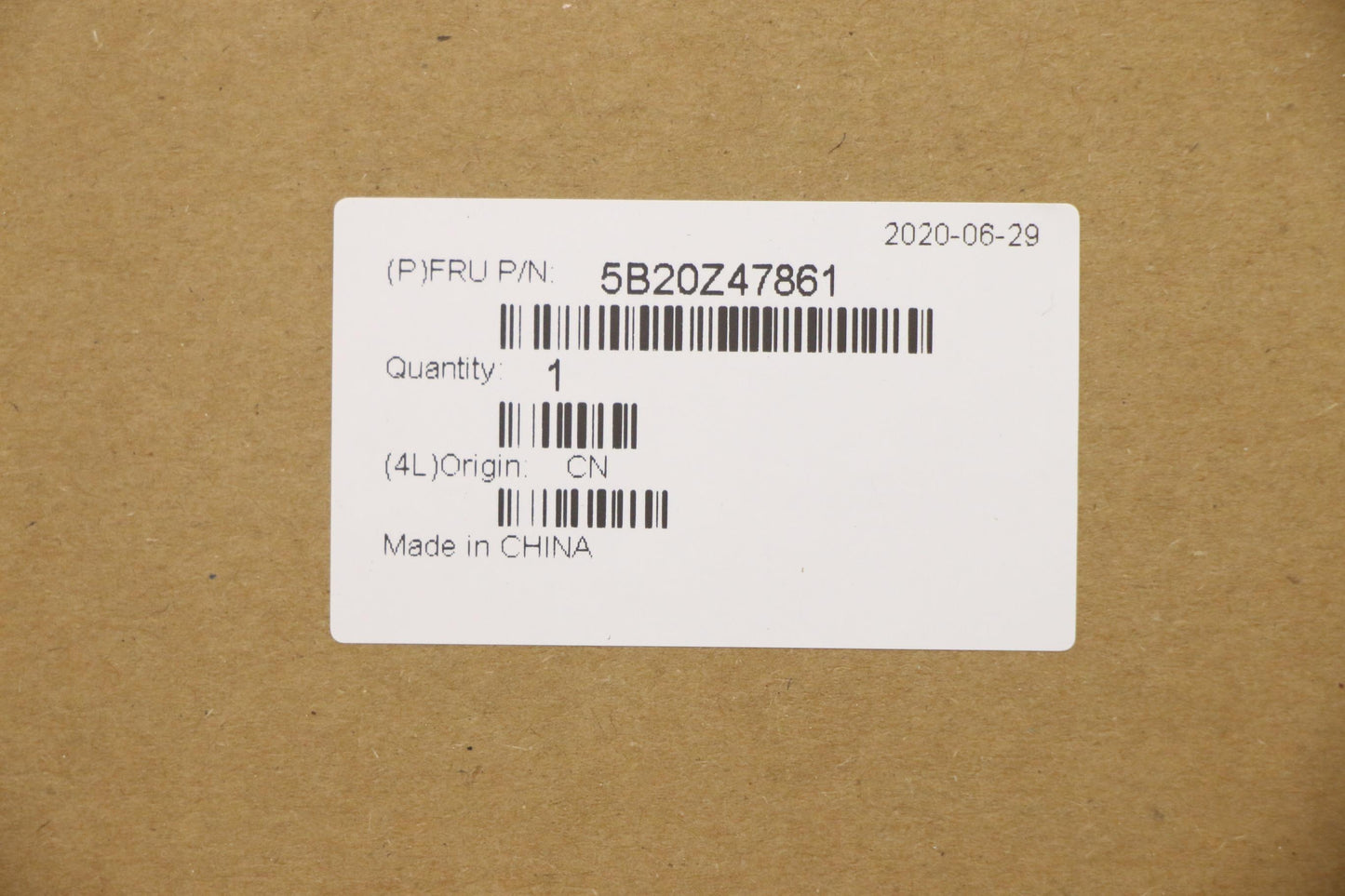 Lenovo Bdplanar I7-10510U 8G Dis Nvp - 5B20Z47861