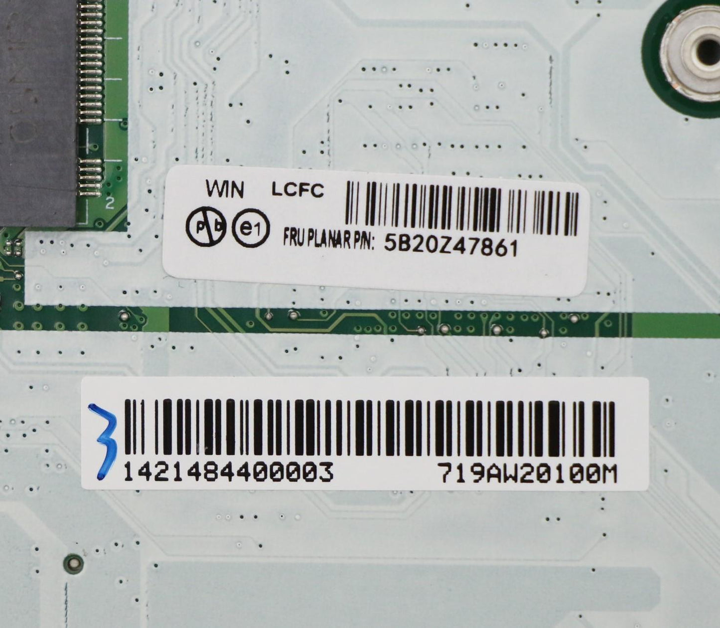 Lenovo Bdplanar I7-10510U 8G Dis Nvp - 5B20Z47861