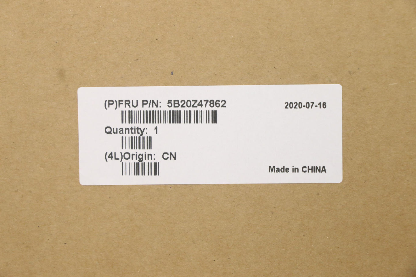 Lenovo Bdplanar I7-10510U 8G Dis Nvp - 5B20Z47862