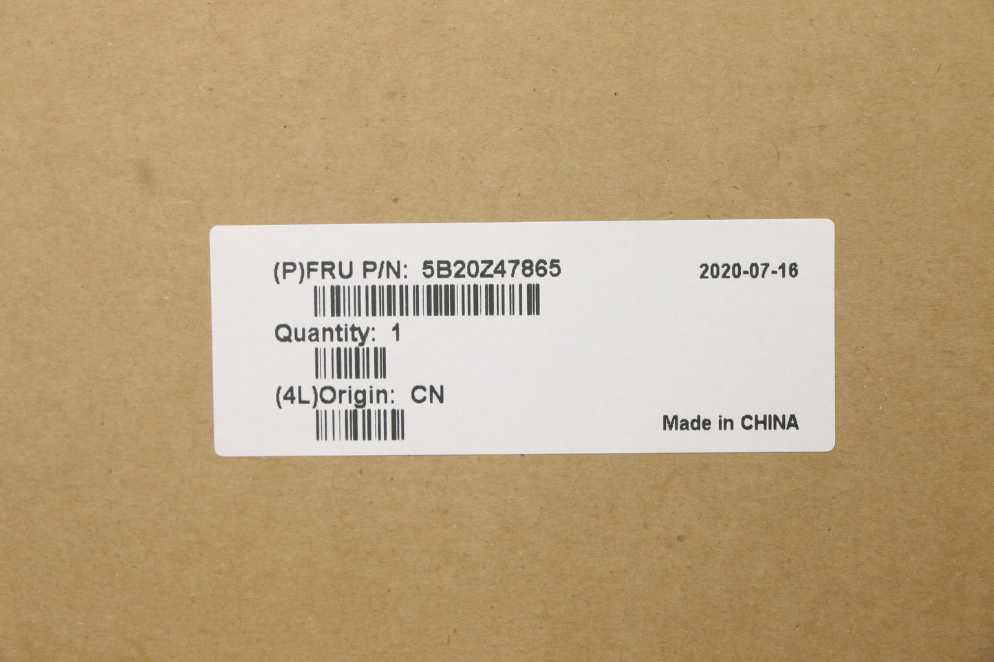 Lenovo Bdplanar I7-10510U 8G Dis Nvp - 5B20Z47865