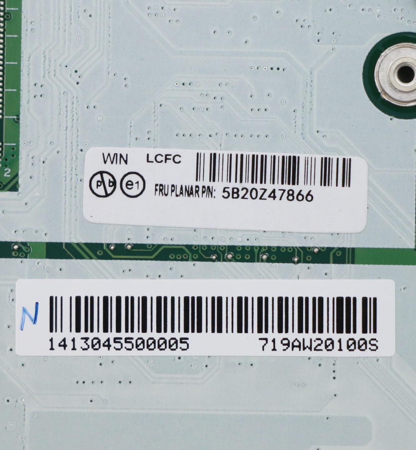 Lenovo Bdplanar I7-10510U 8G Dis Nvp - 5B20Z47866