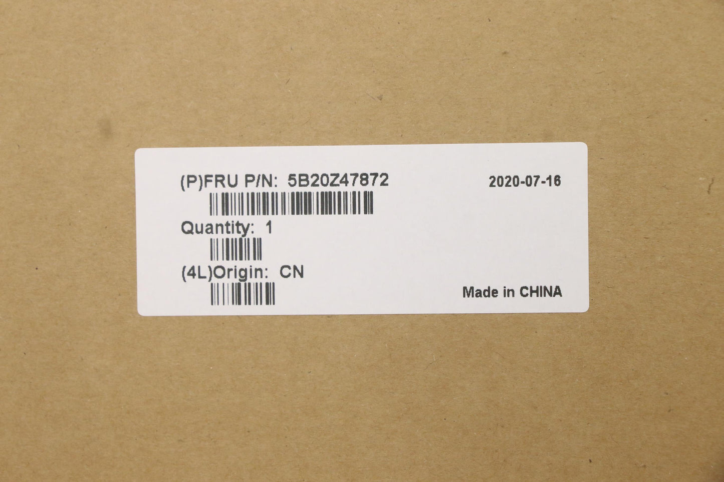 Lenovo Bdplanar I7-10510U Dis Nvp16G - 5B20Z47872