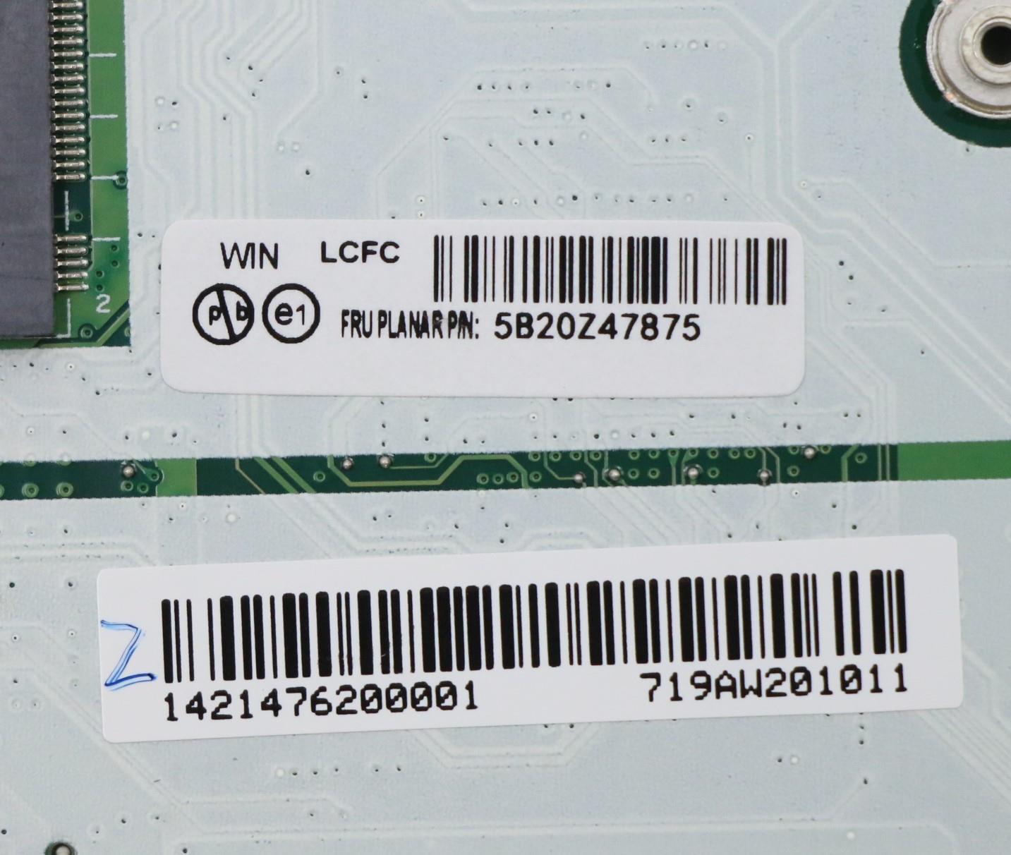 Lenovo Bdplanar I7-10510U Dis Nvp16G - 5B20Z47875