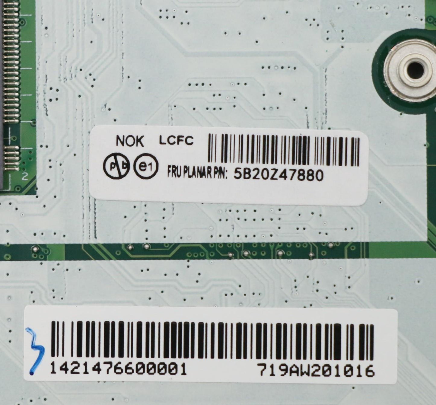Lenovo Bdplanar I7-10510U 16G Dis Nvp - 5B20Z47880