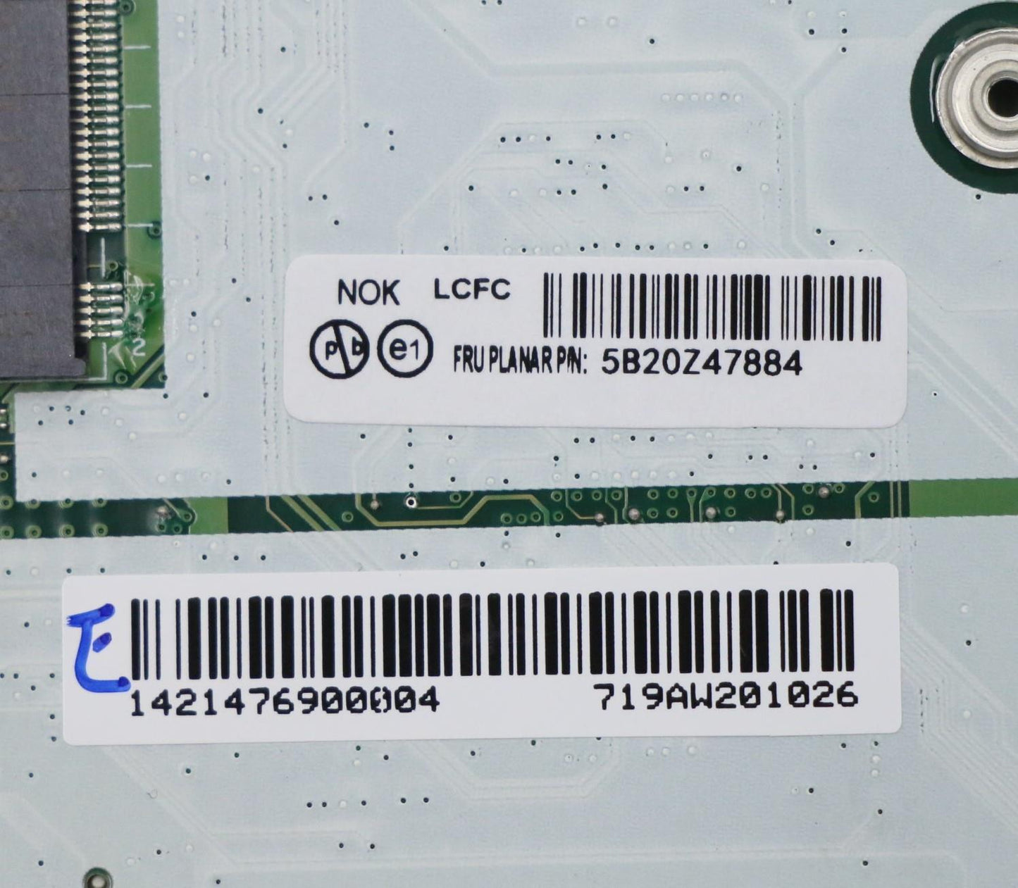 Lenovo Bdplanar I7-10710U Dis Nvp16G - 5B20Z47884